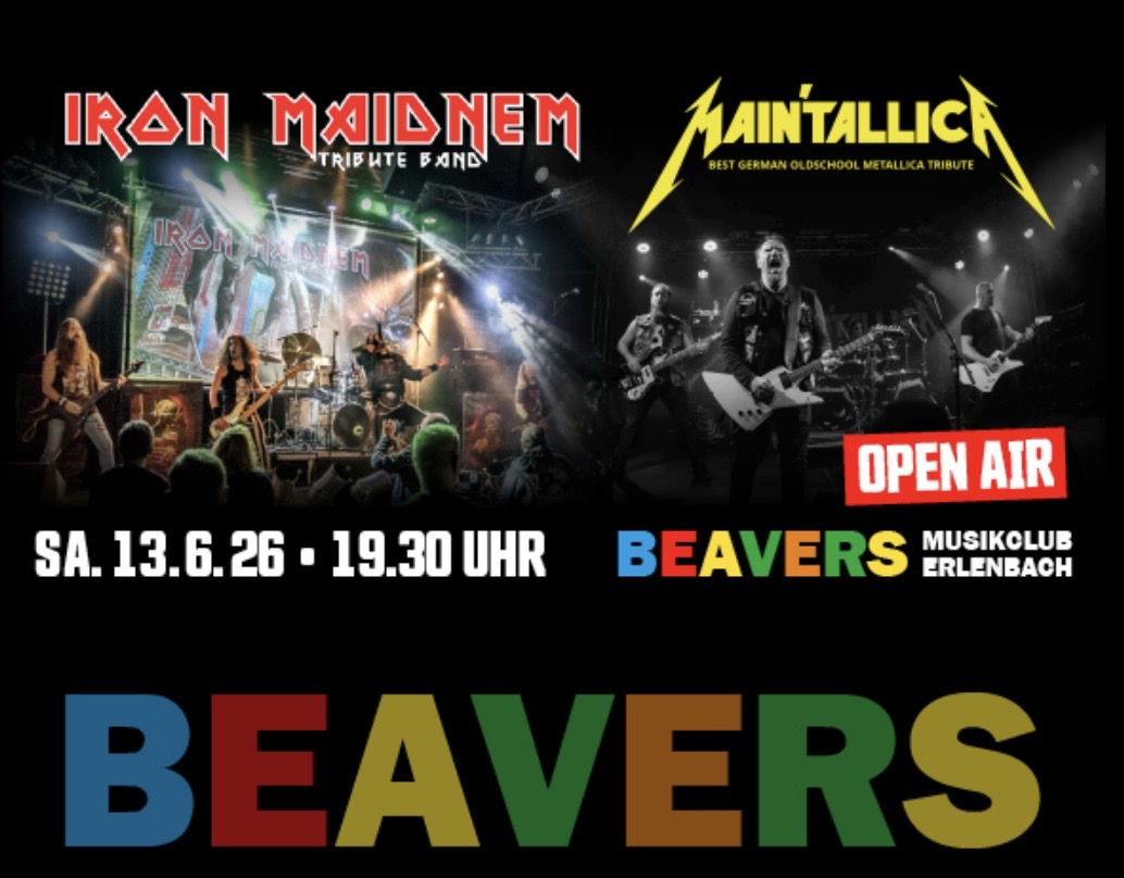 Achtung: Beavers Open Air - neue Startzeiten