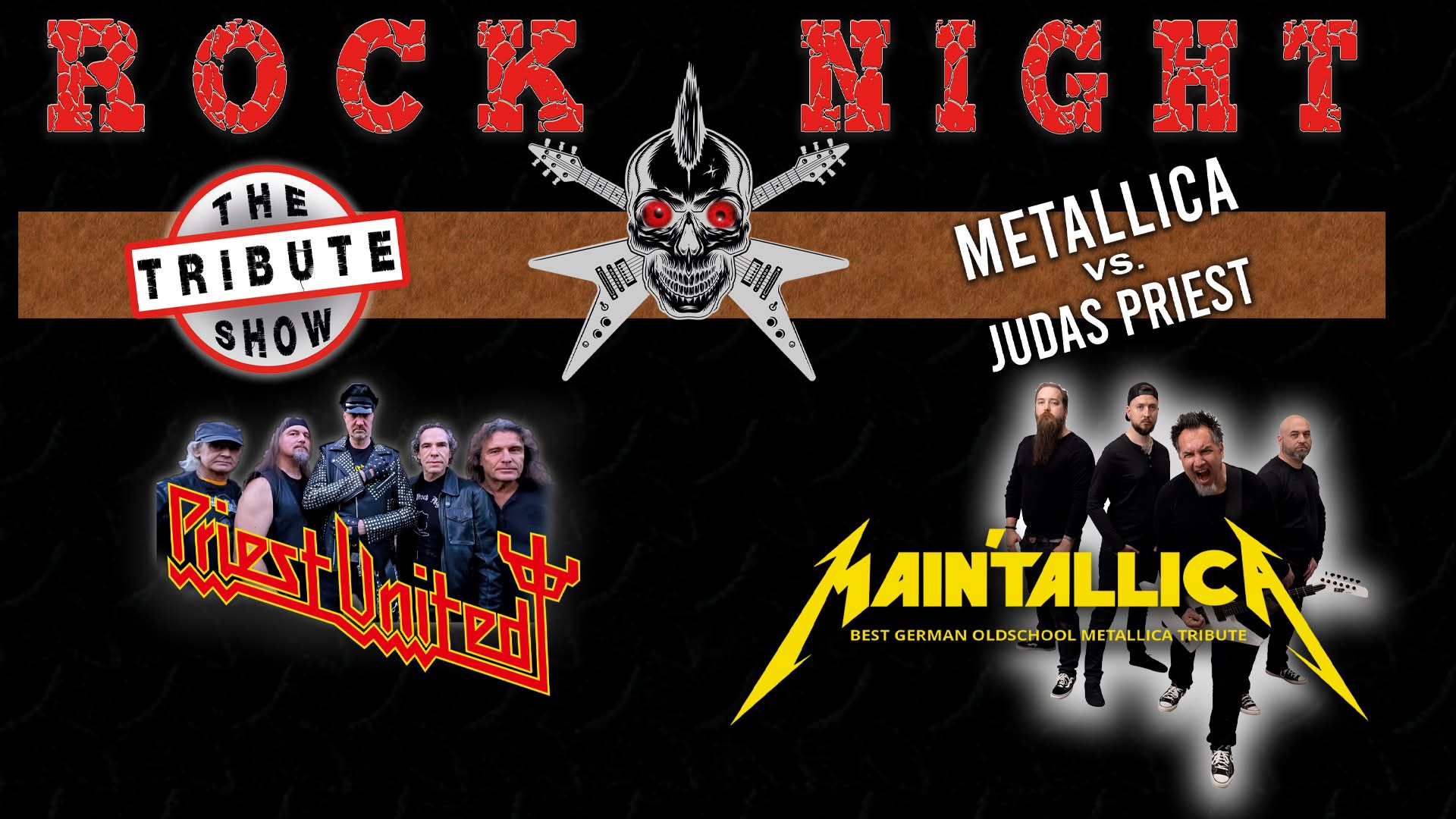 Neue Termine Tribute Rock Night